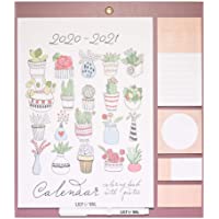 Los mejores  - ERIK - Planificador mensual con imán para nevera 2020-2021 Lily &amp- Val Recipes (30x34 cm)